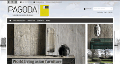 Desktop Screenshot of pagoda.be